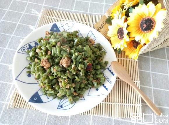 豇豆炒肉沫