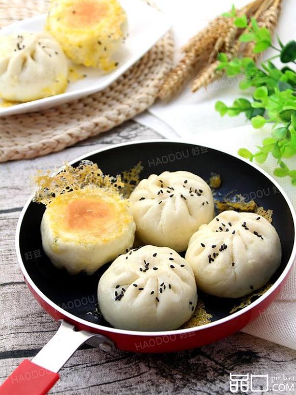 荠菜生煎包