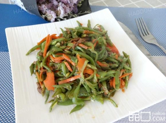 豆角丝炒肉
