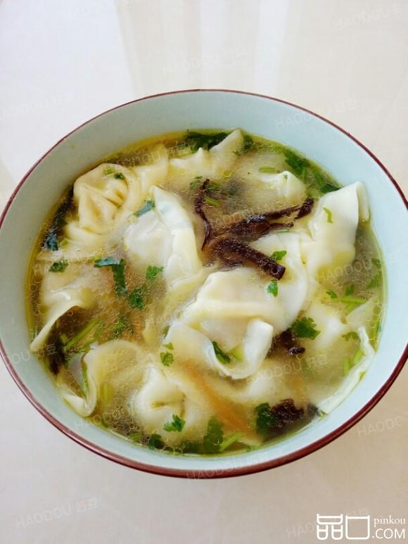 鲜肉小葱馄饨