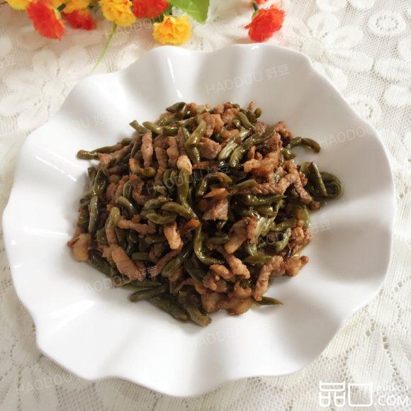 酸豆角炒肉