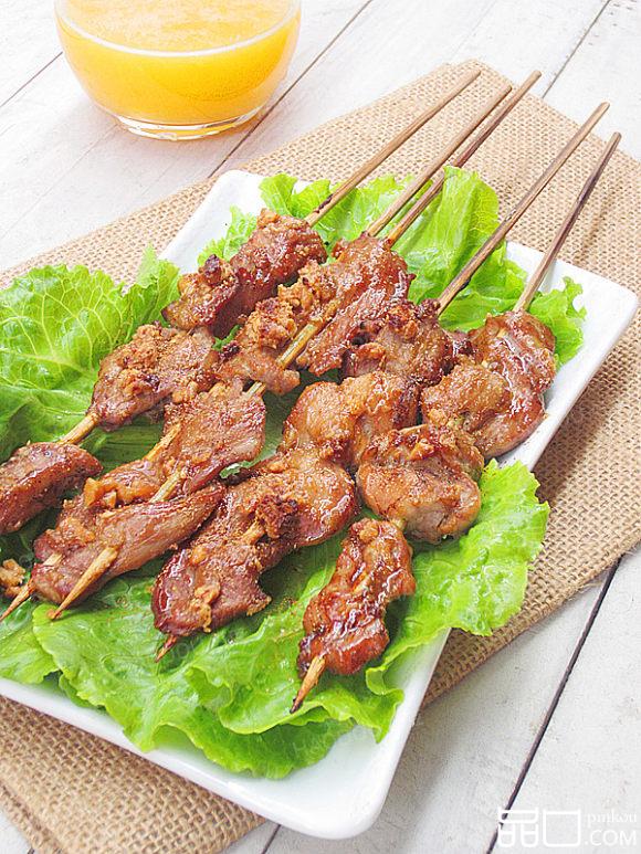 花生酱烤肉串