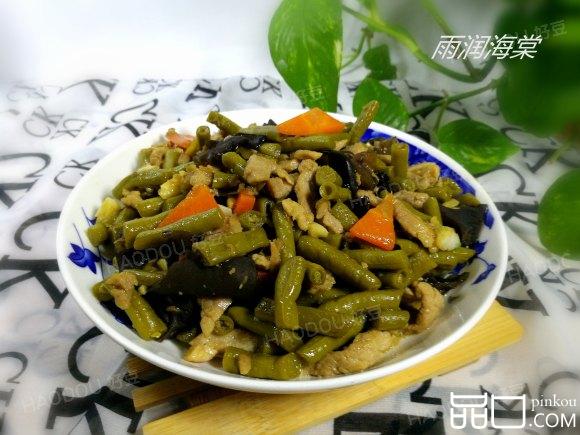 酸长豆炒肉