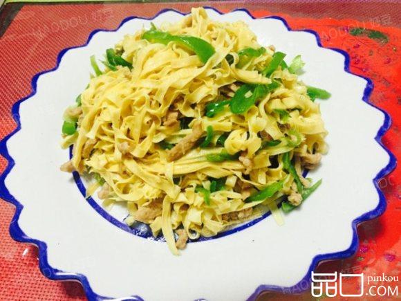 尖椒干豆腐