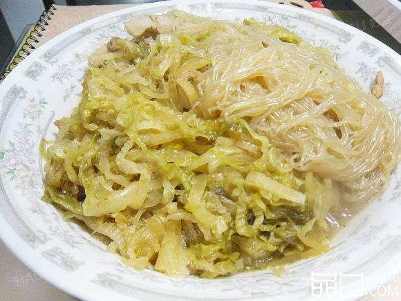 肉丝酸菜粉