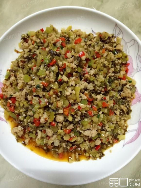 酸菜肉末#非转基因金