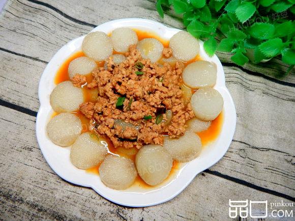肉末蒸山药