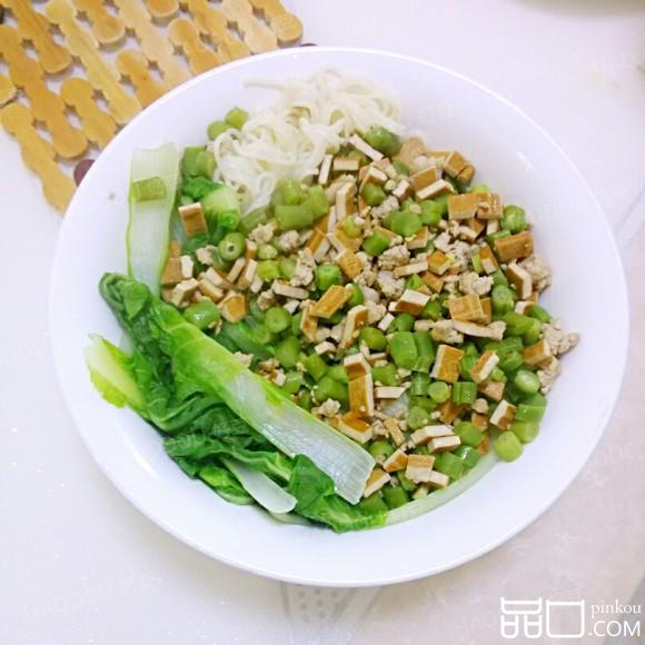 肉末豆角面