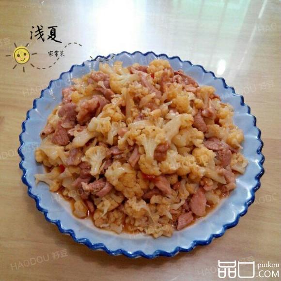 花菜肉片