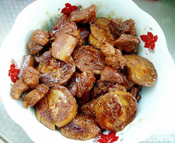 素鸡烧肉