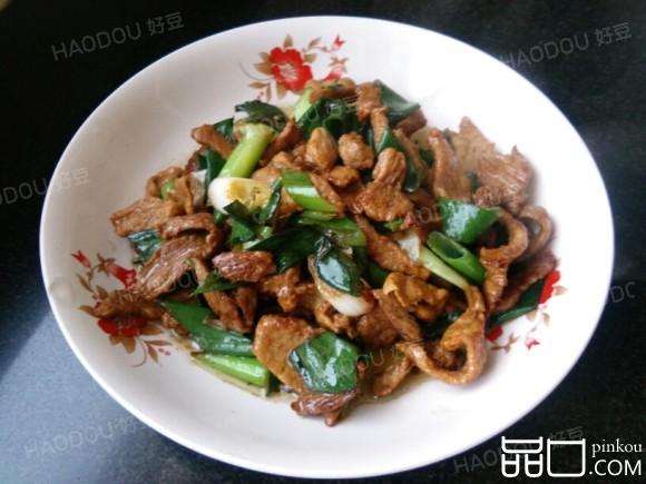 大葱炒肉