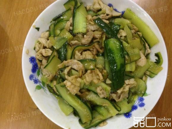 青瓜炒肉