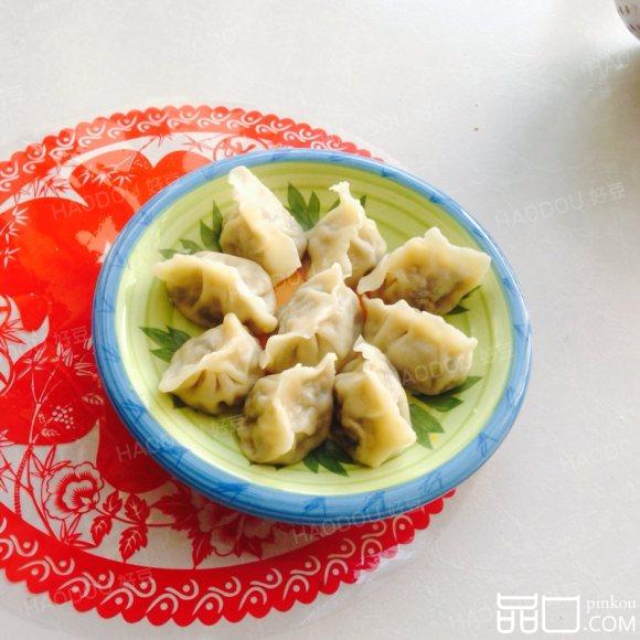 茄子肉饺子