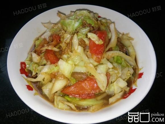大头菜西红柿炒肉
