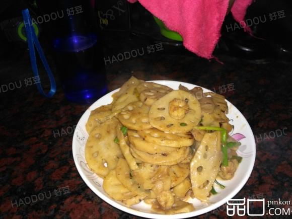 莲藕炒肉片