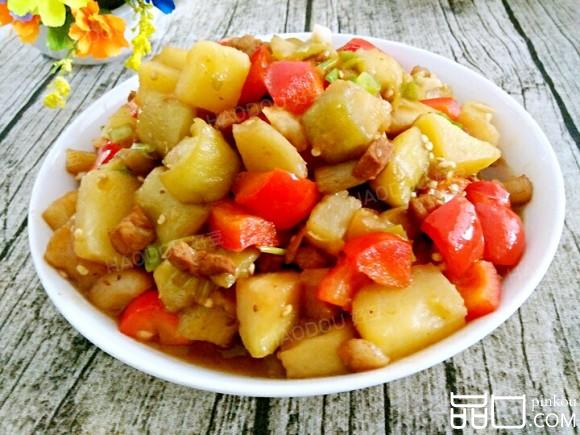 清爽版肉沫茄子