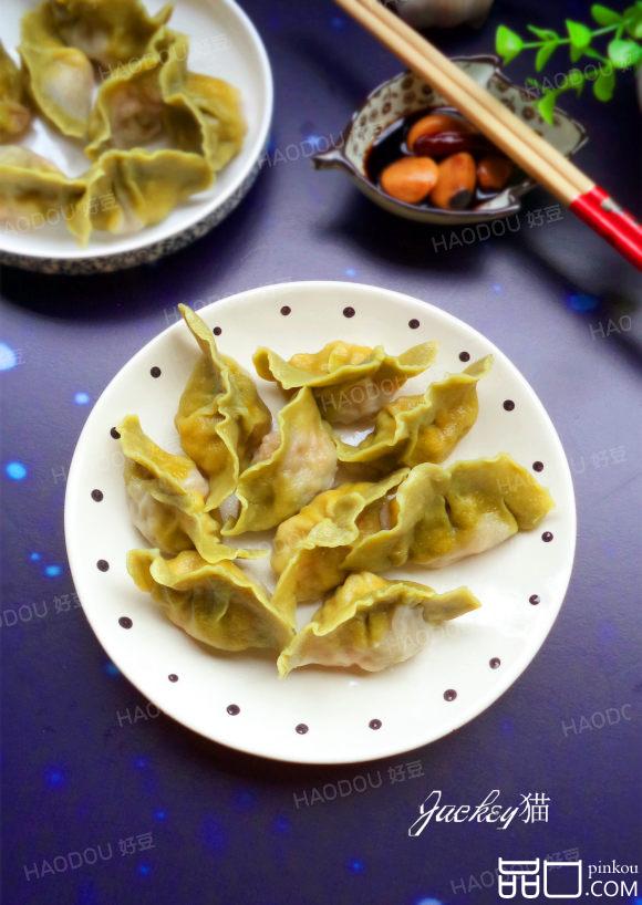 翡翠虫草花鲜肉饺