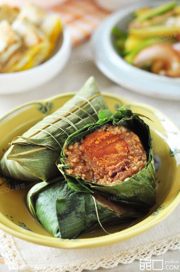 秘制蛋黄肉粽