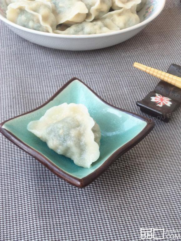 猪肉鸡蛋菠菜馅水饺