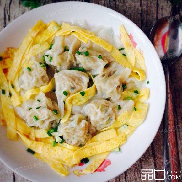 蛋皮大馄饨#新鲜从这
