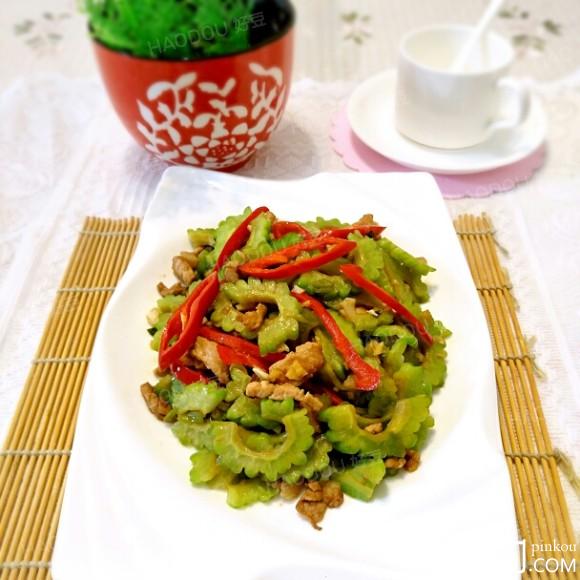 苦瓜炒肉片#新鲜从这