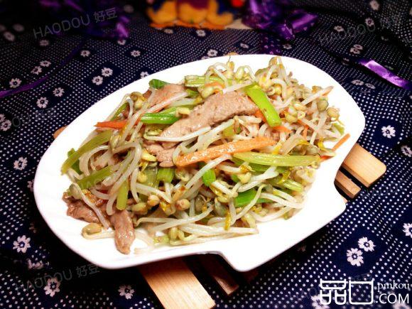 三丝炒肉#新鲜从这里