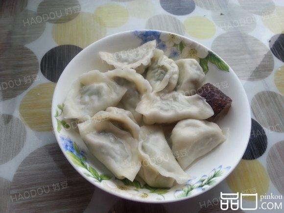 香椿猪肉水饺