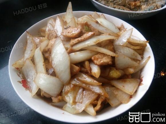 洋葱炒肉#多效护理一