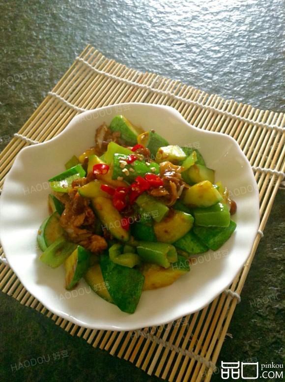 酱香辣炒黄瓜