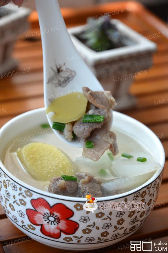 羊肉萝卜汤