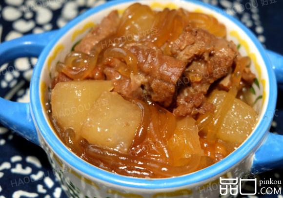 羊肉萝卜炖粉条