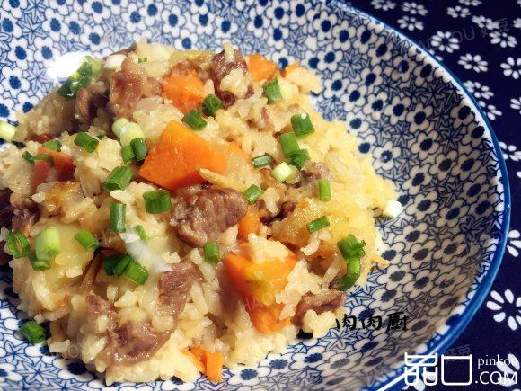 羊肉焖米饭