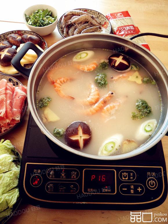 鲜虾火锅