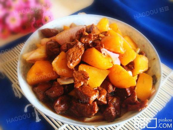 孜然羊肉炖土豆