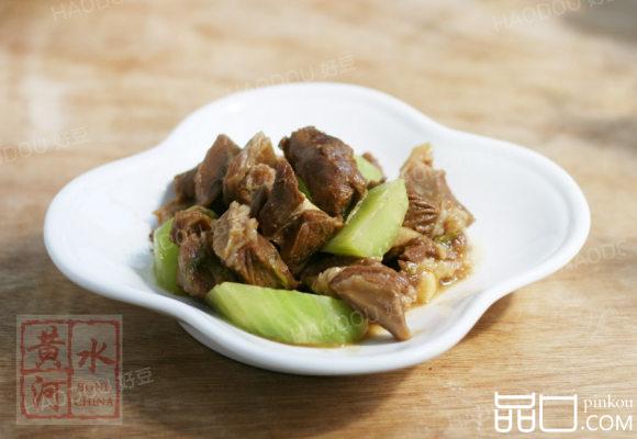 青笋烧羊肉
