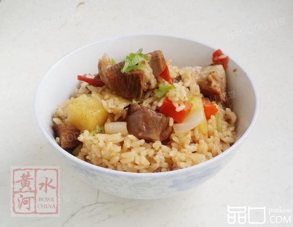 羊肉焖饭