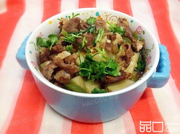 土豆焖羊肉