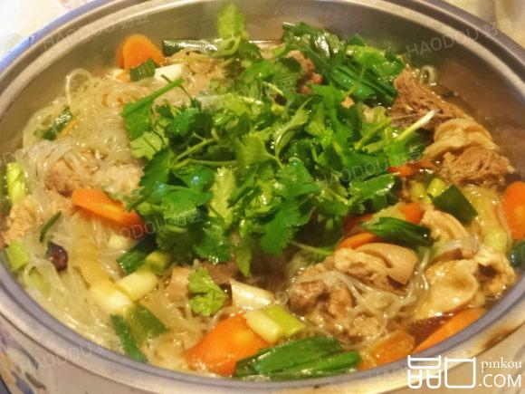 羊肉粉丝锅