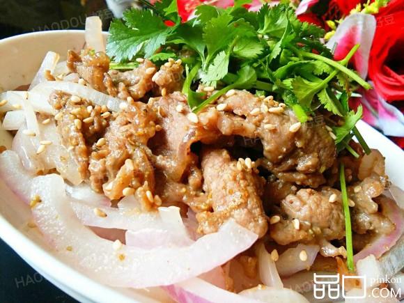 铁板羊肉（孜然味）