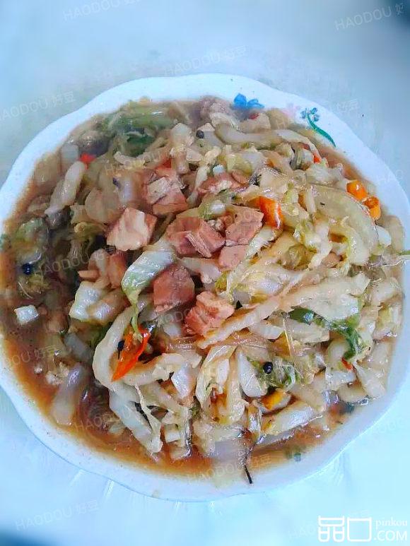 羊肉粉丝白菜