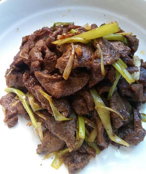 铁板孜然羊肉