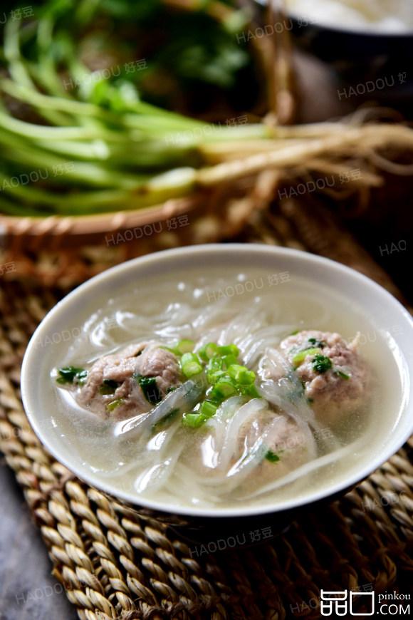 香菜羊肉丸子