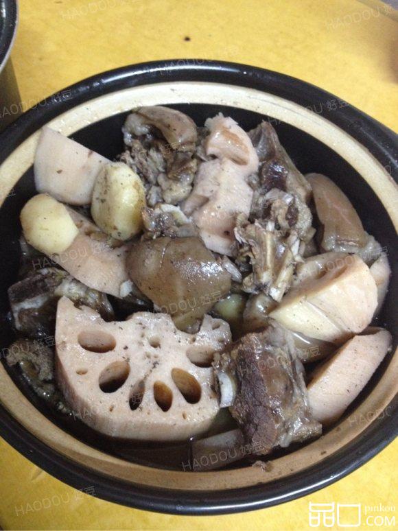 莲藕焖羊肉