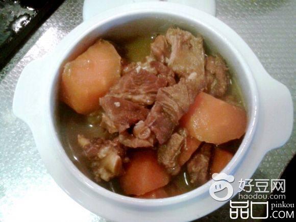 胡萝卜烧羊肉