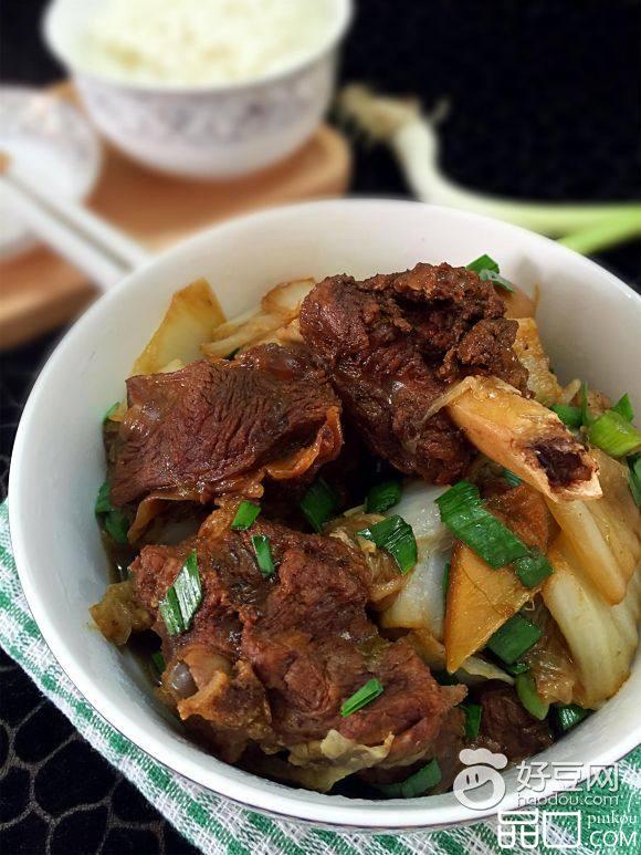 羊肉炖白菜