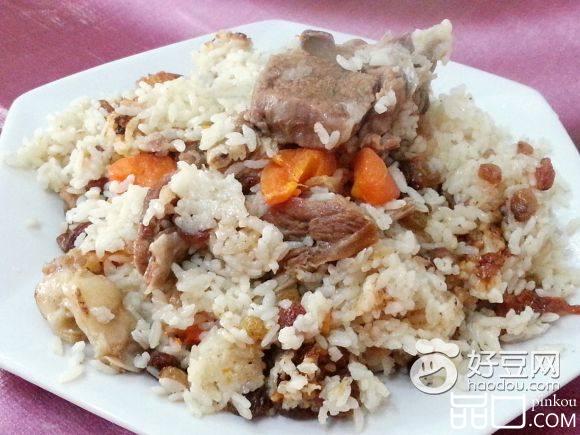 手抓羊肉饭