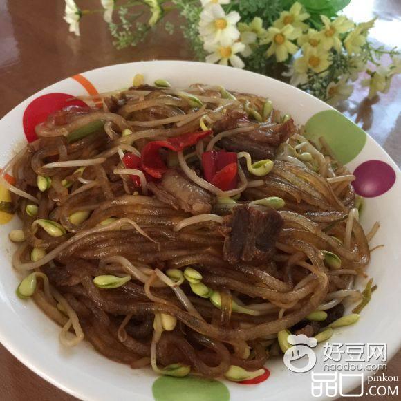 豆芽粉条肉