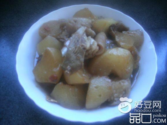白萝卜红烧羊肉