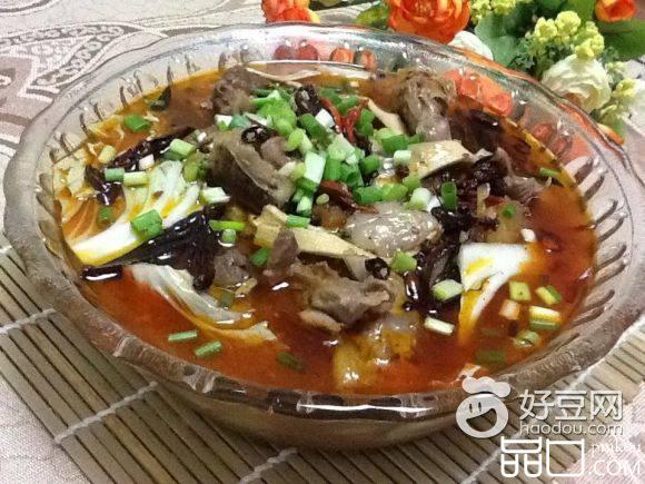 水煮羊肉