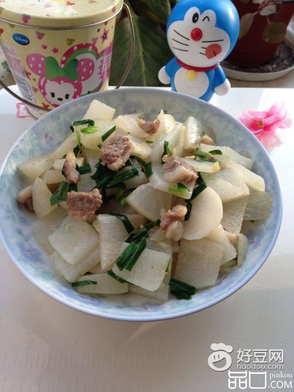 羊肉焖白萝卜
